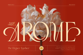 Creative Uses for the Arome Font in Design Projects